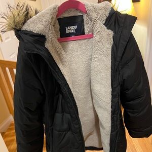 Lands End kids parka